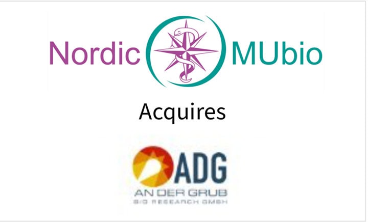 Nordic-MUbio announces the acquisition of An Der Grub Bio Research GmbH